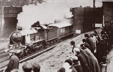 On the Way to Windsor, George V